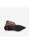 Hawen Angels Women's Rubber Sole Genuine Leather 6cm Heeled Boots 70111 - 5