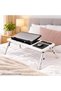E-Table Multifunctional Laptop Table, Height Adjustable, with 2 Fans - 3
