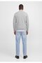 Men's Plus Size Cardigan, Zippered, Knit, Mock Neck, Long-Sleeved, Classic, Casual, Transitional, Winter 12306166 - 3