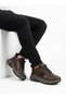 Men's Coffee-Colored, Elastic-Laced, Orthopedic Memory Foam Sole, Imported Premium Casual Boots - 4