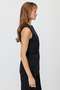 Women's Asymmetrical-Cut, Buckled, Sleeveless Vest - 4