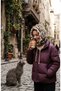 Hooded Balaclava Beanie with Neck Warmer, String-Adjustable, Plush Knit, Soft-Textured - 6