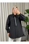 Stone Embellished Shirt with Tie 25S8608 Black - 4