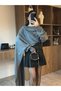 Sweater with Shawl - 3
