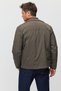 Men's Stand Collar Zippered Seasonal Coat - 5