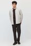 Men's Velvet Jogger Pants with Elastic Waistband - 2