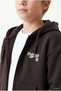 Boys' Full-Length Zipper Hooded Sweatshirt - 4