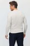 Men's Ribbed Polo Collar Knit Sweater - 6