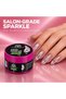 Global Fashion Aurora Sparkle Builder Gel for Nails 15g, Holographic Glitter Nail Extension Gel with Sparkling Flakes, UV LED Gel for Nail Art, Overlays & Strengthening, HEMA & TPO Free, 04 - 3