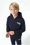 Boys' Full-Length Zipper Hooded Sweatshirt