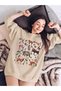 Special-Edition "Women's Forest Animals" Themed Sweatshirt Hoodie for Animal Lovers
