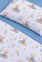 100% Cotton Cute Teddy Bear Print Baby Duvet Cover Set, 4-Piece Set (100x150) - 3