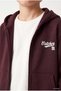 Boys' Full-Length Zipper Hooded Sweatshirt - 3