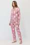Women's Animal Print Pajama Set - 3