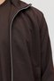 Men's Lightweight Unlined Coat with Striped Detail and No Lining - 6