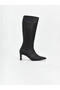 Alita City Lcw Steps Black Women's Boots with a Difference - 2