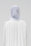 Stitched Krunchi Scarf-White - 5