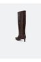 LCW STEPS Burgundy Women's Boots—The ALITA CITY Difference - 5