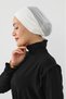Hat under Veil Transparent Back - White - 6