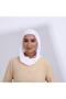 Open Triangle Veil Set with Hat-Also - 5