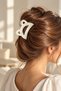 Pinterest Pearl-Adorned Elegant Medium-Sized Imported Clasp Hair Clip | Clasp Hair Clip with Pearl Accents - 5