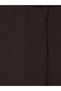 LCW Curve Brown Interlock Straight-Leg & Slim Women's Pants, Featuring the ALITA CITY Touch - 5