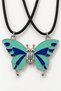 Best Friends Figurine Pair Necklace – Multicolored Pair Necklace - 2