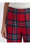 LCW DREAM Navy Blue Fleece Plaid Women's Pajama Bottoms—The ALITA CITY Difference - 3
