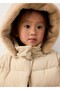 Girl's Hooded Long Puffer Jacket - 2