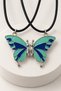 Best Friends Figurine Pair Necklace – Multicolored Pair Necklace - 3