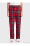 LCW DREAM Navy Blue Fleece Plaid Women's Pajama Bottoms—The ALITA CITY Difference - 2