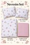 100% Cotton "Sleeping Bear" Teddy Bear Print Duvet Cover Set, 4-Piece Set (100x150) - 4