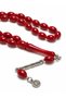 Powdered Amber Prayer Beads, Barley-Cut, with Tasseled Metal Details, Special Design, Colorful, Gift-Worthy Men's Prayer Beads for Everyday Use - 3