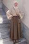 Striped Casual Knit Sweater T2623 - CREAM - 3