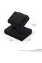 Black Microfiber Single Watch Stand Wristwatch Display Holder - 6