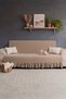 Leylani Ruffled Sofa Cover | Vintage Sofa, Divan, Chaise Lounge, and Armchair Cover - Bedspread | 170 x 210 cm | 100% Cotton - 2