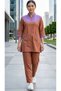 Housemaid Uniform Set/Khadama/Maid Uniform/Baby sitter/3/4 Sleeve Top and Full-Length Trousers COTTON