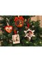 Christmas, New Year's Tree Ornaments, 4 Photo Frames