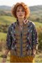 Women's Suzani Embroidered Velvet Jacket – Ethnic Bohemian Design - 3