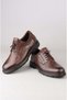 DR. JELL'S 6K3122 GENUINE LEATHER ANATOMICAL MEN'S SHOES, BROWN - 6