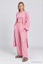 Soft-Textured Modal Top and Bottom Set LBY0091 PINK - 2