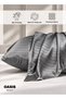 Premium Microfiber Pillowcase, Pack of 1, Soft Breathable Wrinkle-Resistant Pillow Cover with Envelope Closure, Easy-Care Bedding for Home & Hotel. - 2