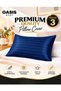 Premium Microfiber Pillowcase, Pack of 1, Soft Breathable Wrinkle-Resistant Pillow Cover with Envelope Closure, Easy-Care Bedding for Home & Hotel.