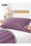Premium Microfiber Pillowcase, Pack of 1, Soft Breathable Wrinkle-Resistant Pillow Cover with Envelope Closure, Easy-Care Bedding for Home & Hotel. - 4