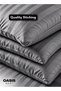 Premium Microfiber Pillowcase, Pack of 1, Soft Breathable Wrinkle-Resistant Pillow Cover with Envelope Closure, Easy-Care Bedding for Home & Hotel. - 3