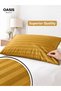 Premium Microfiber Pillowcase, Pack of 1, Soft Breathable Wrinkle-Resistant Pillow Cover with Envelope Closure, Easy-Care Bedding for Home & Hotel. - 4