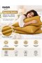 Premium Microfiber Pillowcase, Pack of 1, Soft Breathable Wrinkle-Resistant Pillow Cover with Envelope Closure, Easy-Care Bedding for Home & Hotel. - 5