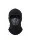 Winter Motorcycle Gloves with Fur-Lined Design and Zipper, Balaclava, Helmet-Compatible Air-Channeled Mask, 3-Piece Motorcycle Set, Knitted Scarf With Scarf - 7