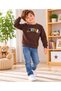 Boys' Sweatshirt: Colorful Print, Crew Neck, Long-Sleeved, Casual Sweatshirt - 2
