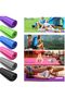 Yoga Mat, 10 mm Thickness, Blue - 8